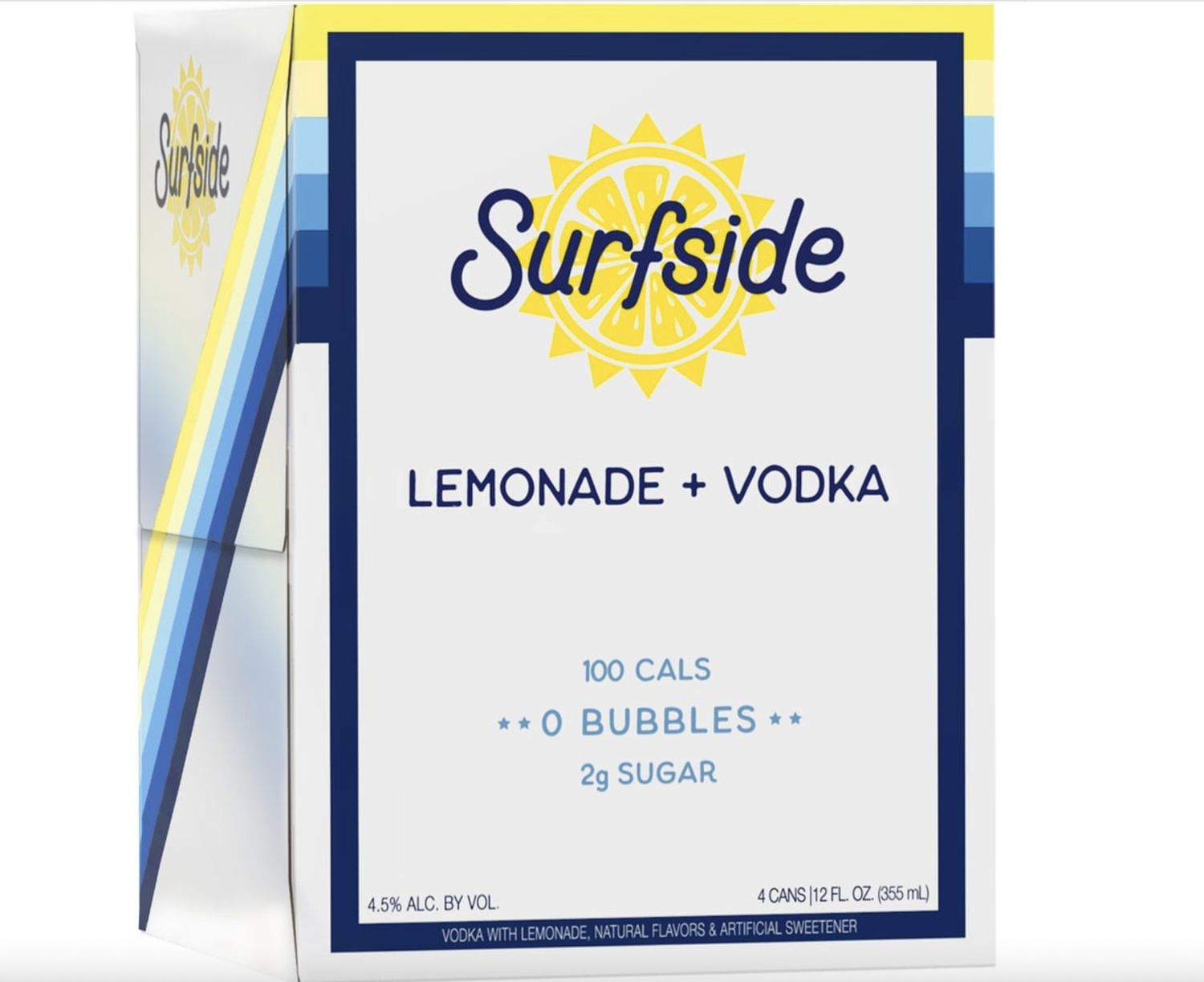 SURFSIDE LEMONADE + VODKA 4PK
