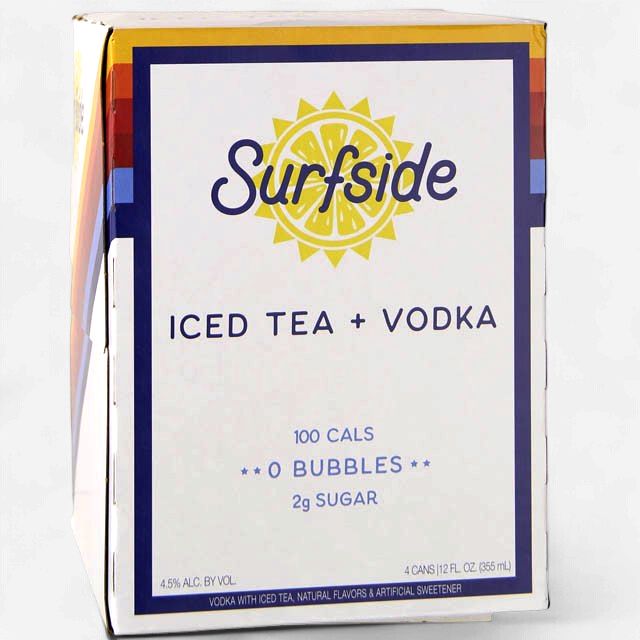 SURFSIDE ICED TEA + VODKA 4PK