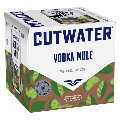 CUTWATER VODKA MULE 4PK CANS