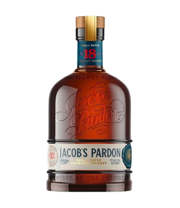 JACOB'S PARDON 18YR SMALL BATCH AMERICAN WHISKEY