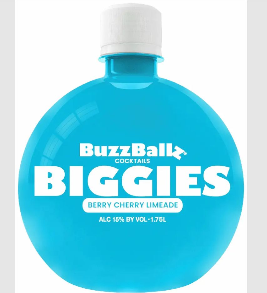 BUZZBALLZ BIGGIES BERRY CHERRY LIMEADE 1.75L