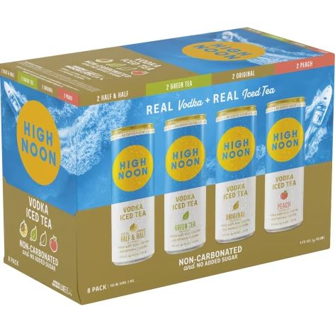 HIGH NOON VODKA ICED TEA LAKE 8PK