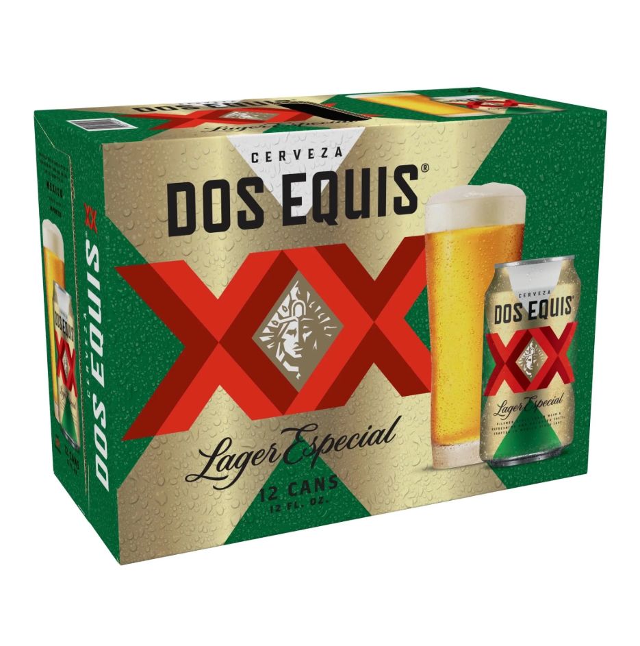 DOS EQUIS LAGER 12PK CANS