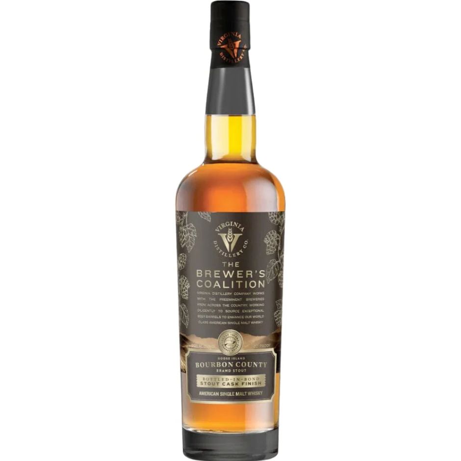 VIRGINIA DISTILLERY CO. THE BREWERS COALITION BOURBON COUNTY STOUT CASK FINISH