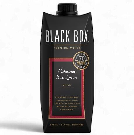 BLACK BOX CABERNET SAUVIGNON 500ML