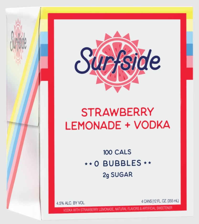 SURFSIDE STRAWBERRY LEMONADE 4PK