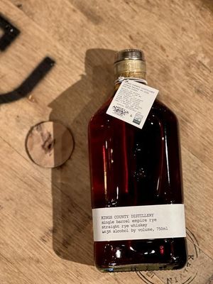 KINGS COUNTY SINGLE BARREL EMPIRE RYE NO.7101