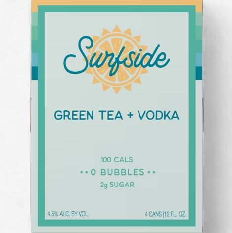 SURFSIDE GREEN TEA 4PK