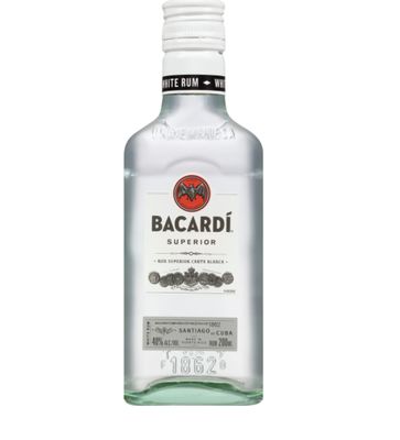BACARDI SUPERIOR 200ML