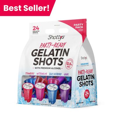 SHOTTYS PARTY READY GELATIN SHOTS 24PK