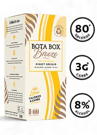 BOTA BOX BREEZE PINOT GRIGIO 3L