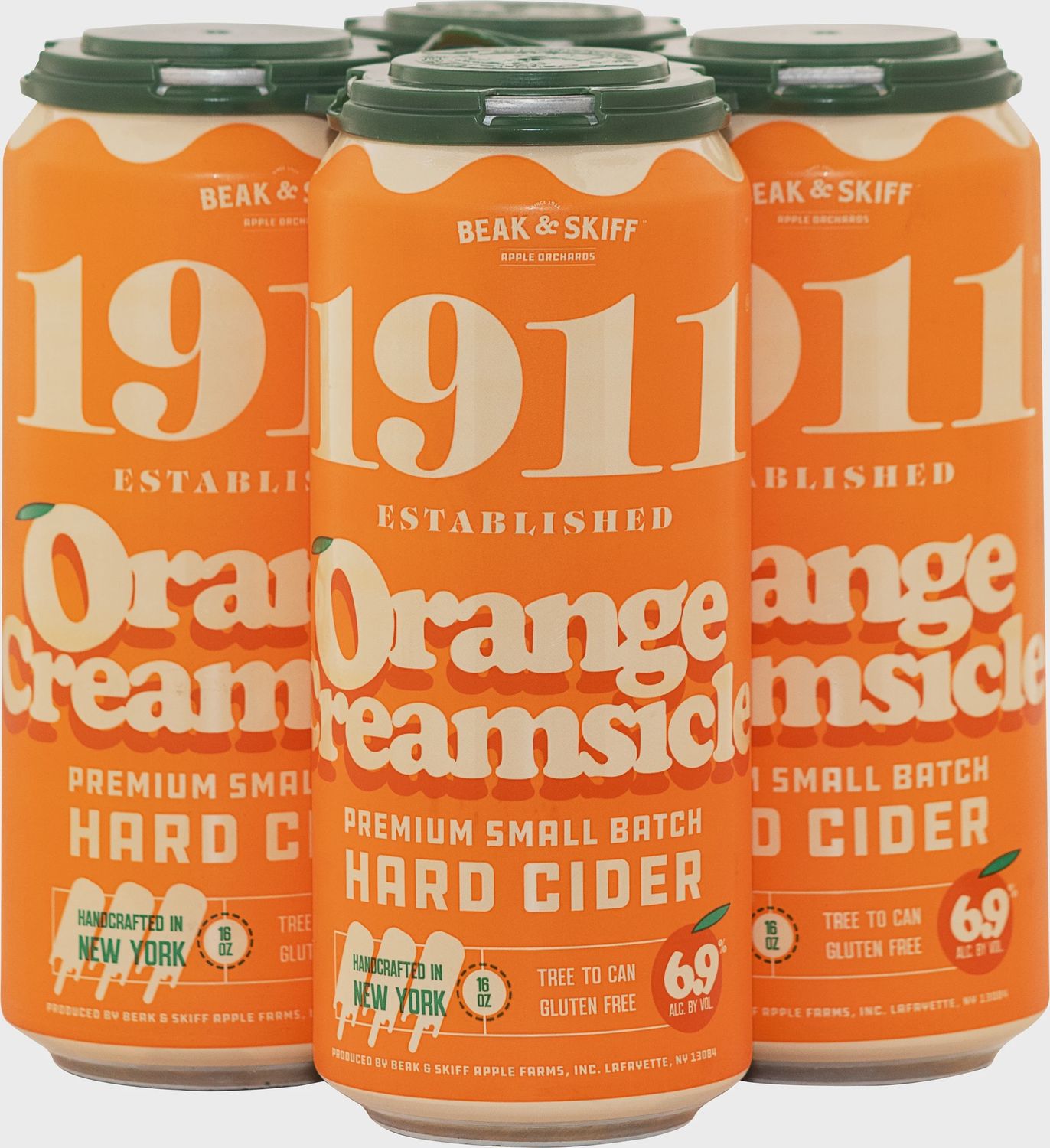 BEAK &amp; SKIFF 1911 ORANGE CREAMSICLE CIDER