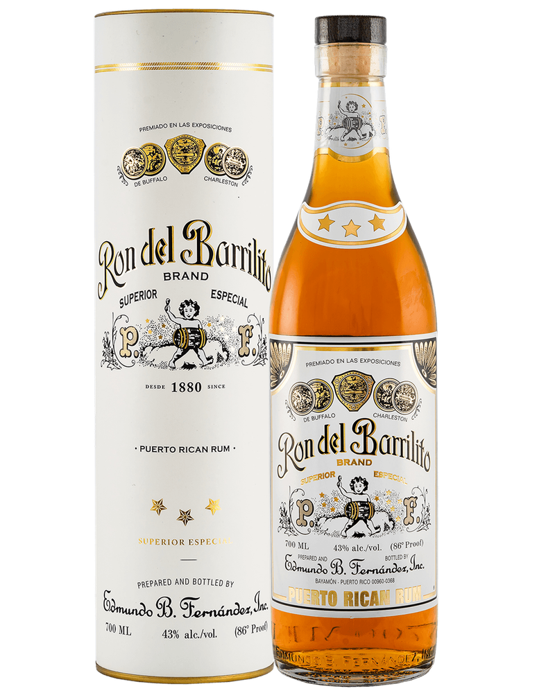 RON DEL BARRILTO RUM 3 STAR