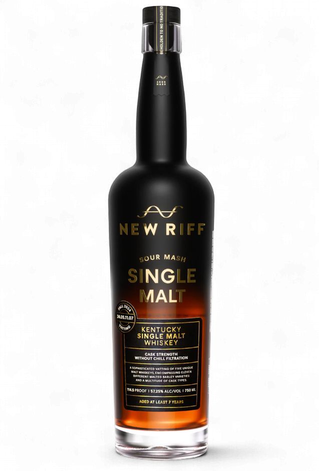 NEW RIFF SOUR MASH SINGLE MALT WHISKEY 114.5