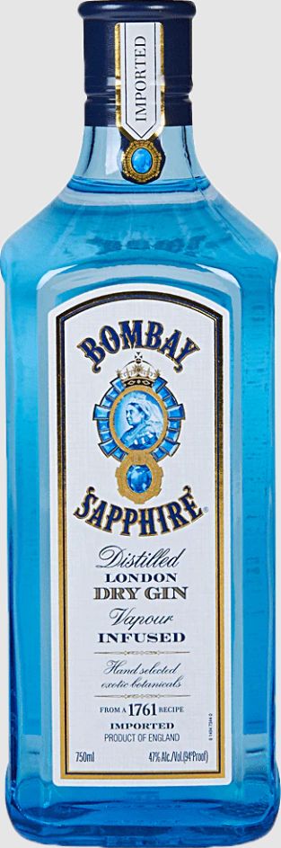 BOMBAY GIN SAPPHIRE 750ML