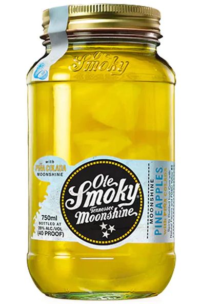 OLE SMOKY MOONSHINE PINEAPPLES 750ML