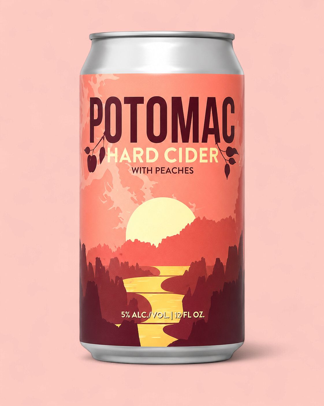 POTOMAC HARD CIDER PEACH 12OZ 744365267141
