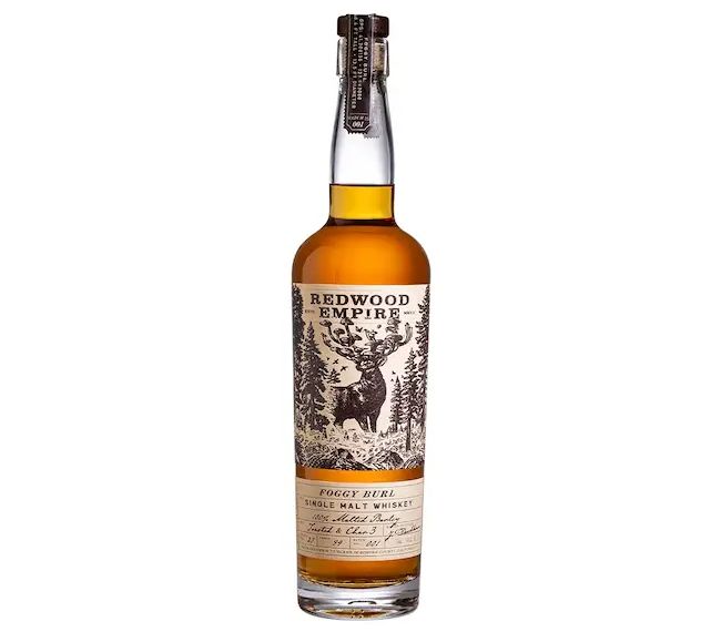 REDWOOD EMPIRE FOGGY BURL SINGLE MALT WHISKEY