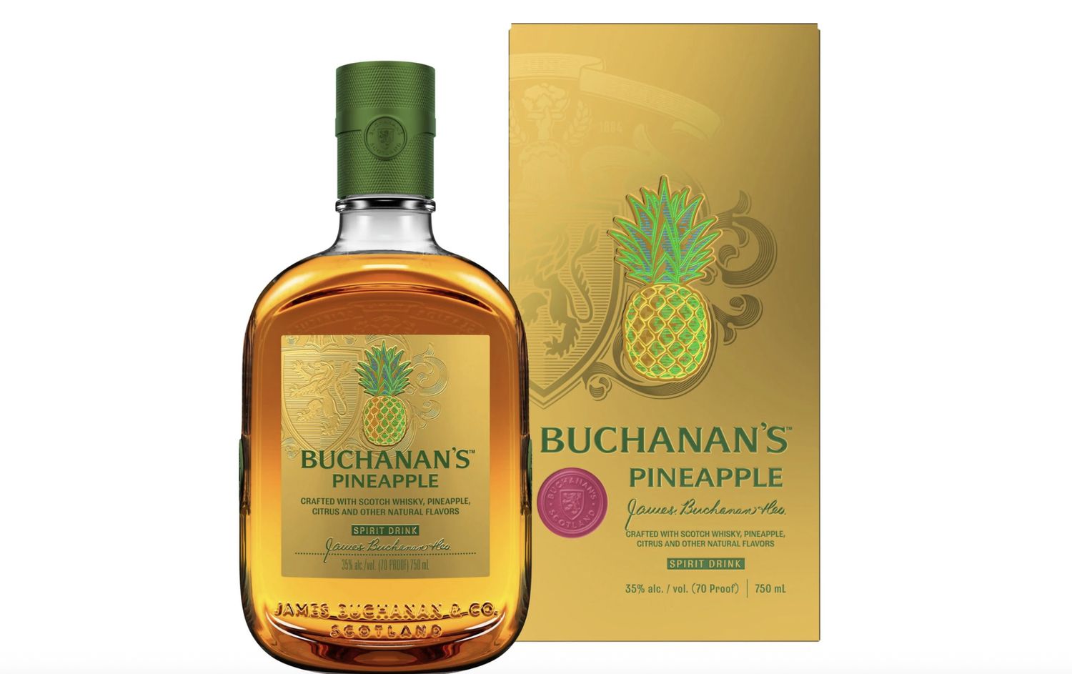 BUCHANANS PINEAPPLE SCOTCH 750ML