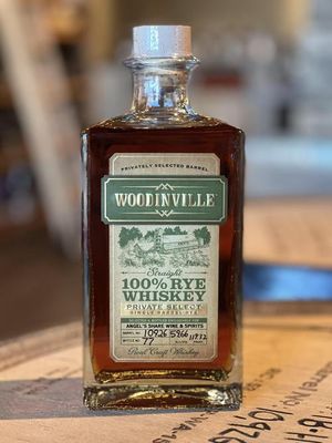 WOODINVILLE CASK STRENGTH RYE PRIVATE BARREL