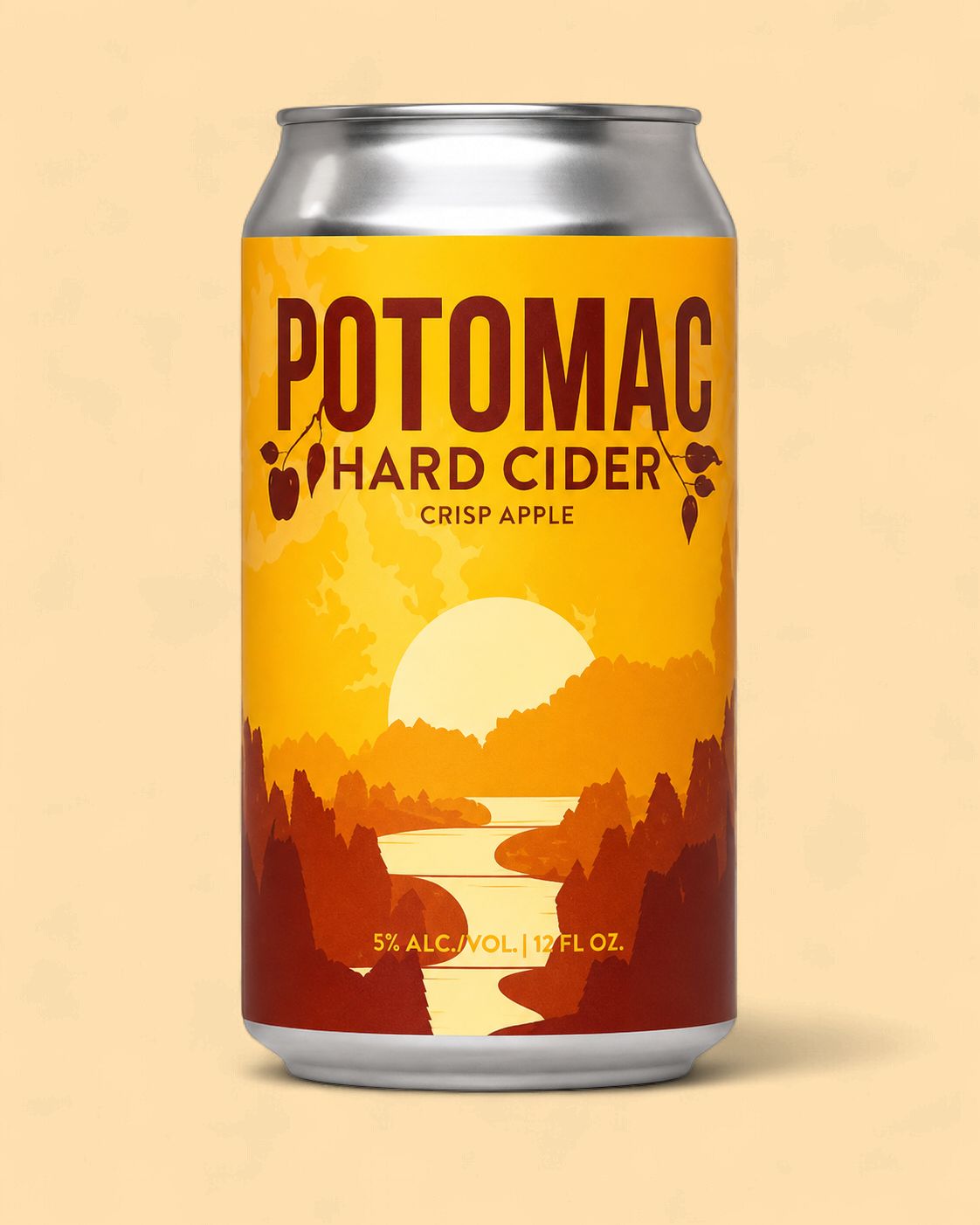 POTOMAC HARD CIDER CRISP APPLE 12OZ 744365267356