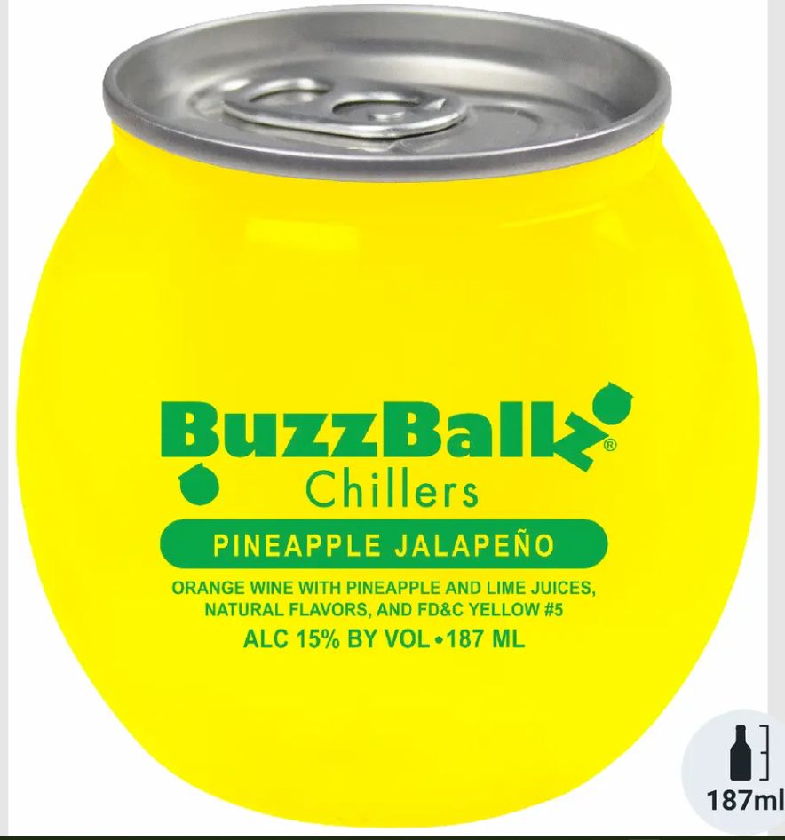 BUZZBALLZ PINEAPPLE JALAPENO CHILLER
