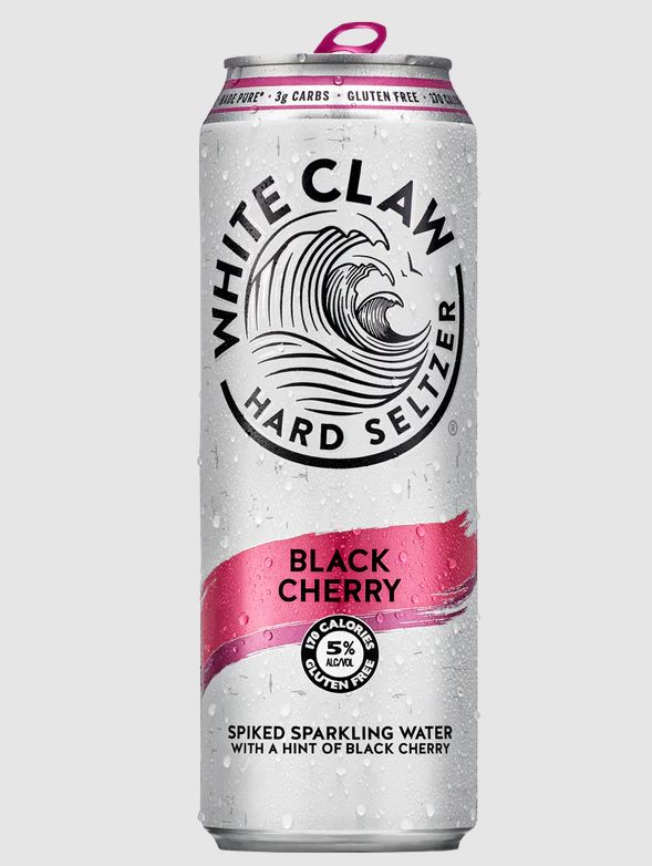 WHITE CLAW BLACK CHERRY 19.2OZ