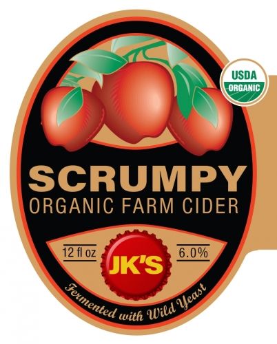 JKS SCRUMPY ORGANIC CIDER 16OZ CAN