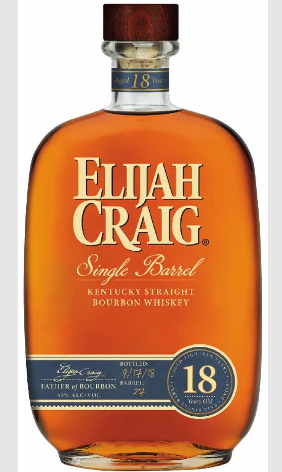 ELIJAH CRAIG 18YR SINGLE BARREL