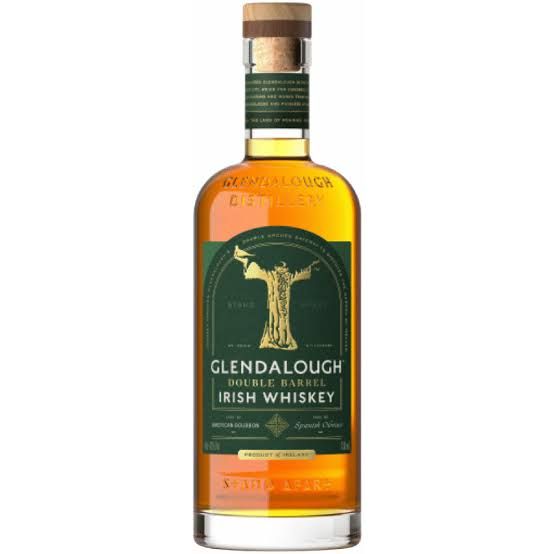 GLENDALOUGH DOUBLE BARREL IRISH WHISKEY