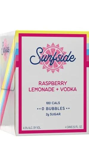 SURFSIDE RASPBERRY LEMONADE 4PK