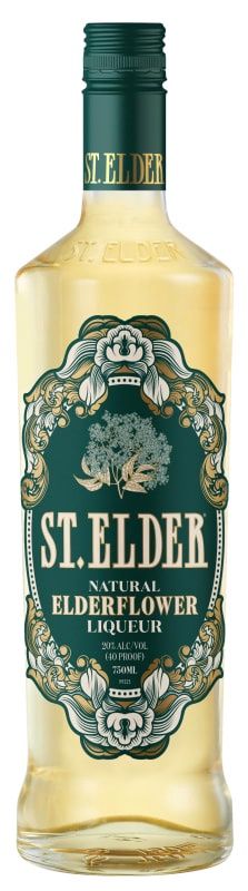 ST. ELDER NATURAL ELDERFLOWER LIQUEUR 750ML