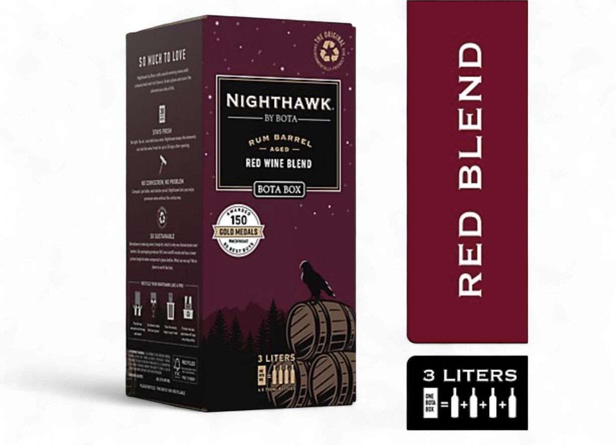 BOTA BOX NIGHTHAWK RUM BARREL RED 3L