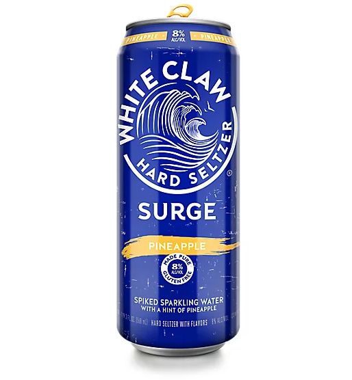 WHITE CLAW SURGE PINEAPPLE 19.2OZ