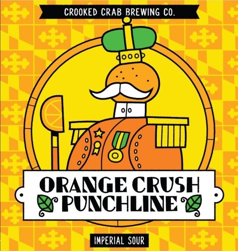 CROOKED CRAB ORANGE CRUSH PUNCHLINE 860005469024