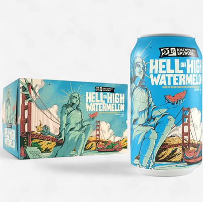21ST AMENDMENT HELL OR HIGH WATERMELON 6PK