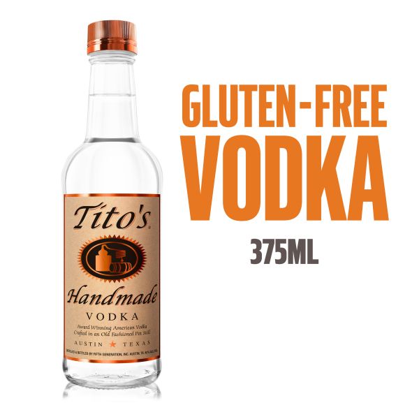 TITOS VODKA 375ML