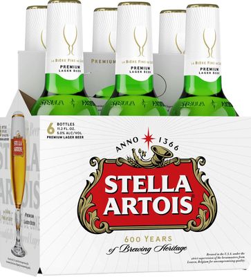 STELLA ARTOIS 6PK BTLS