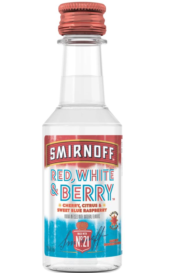 SMIRNOFF RED WHITE BERRY 50ML