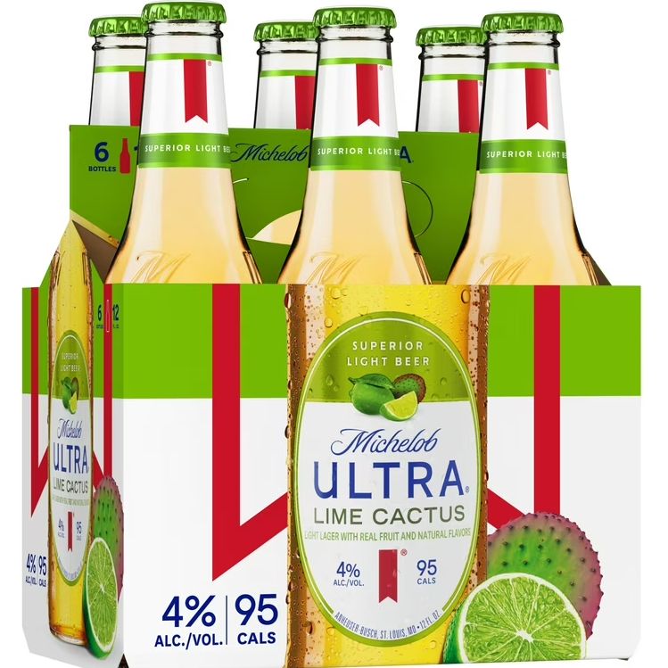MICH ULTRA LIME 6PK BTLS