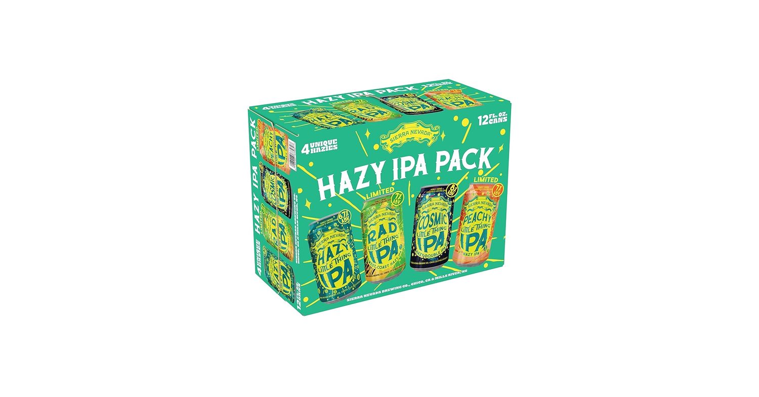 SIERRA NEVADA HAZY IPA VARIETY 12PK