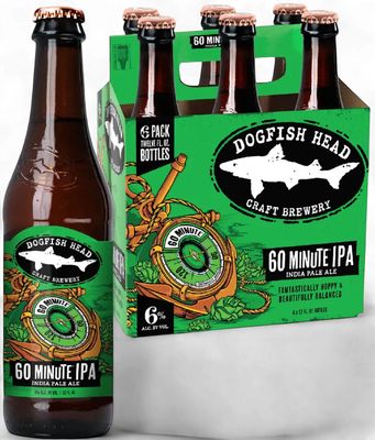 DOGFISH HEAD 60 MINUTE IPA 6PK