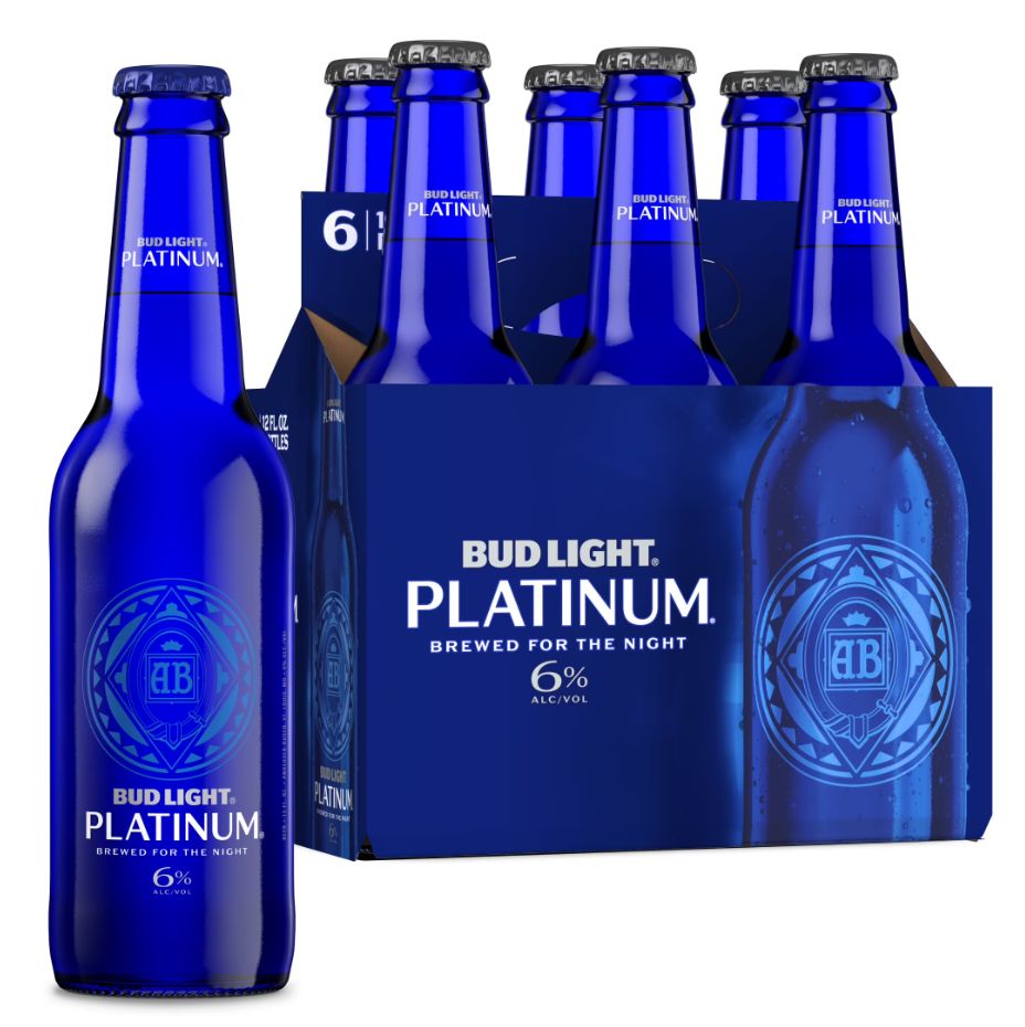 BUD LIGHT PLATINUM 6PK BTLS