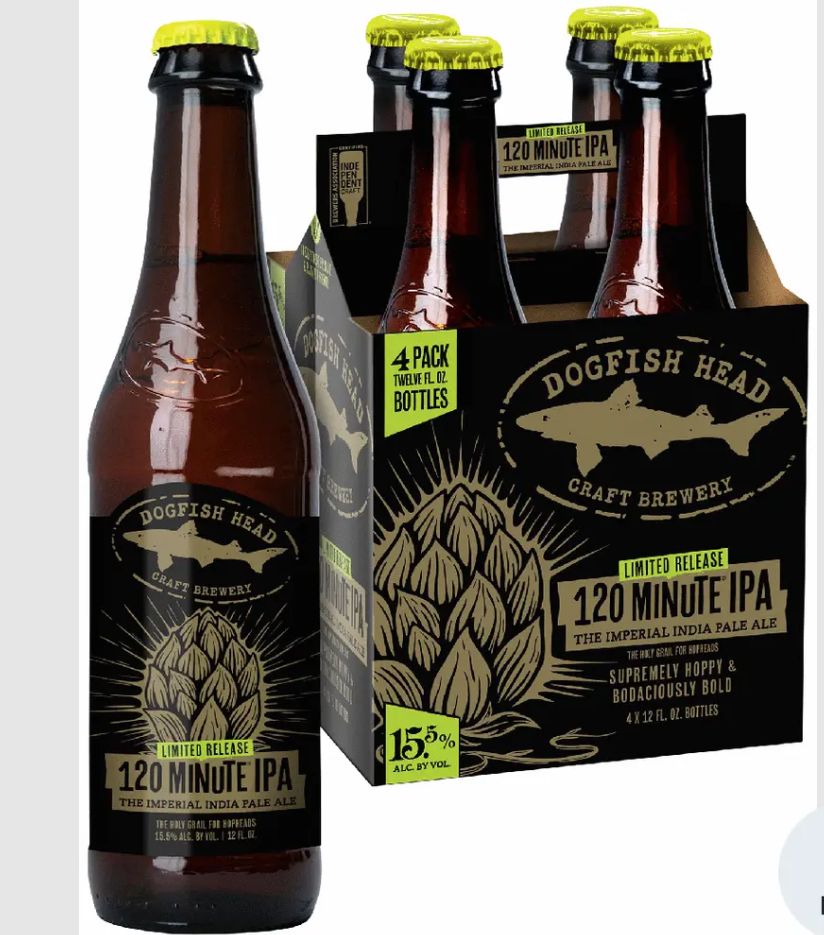 DOGFISH HEAD 120 MINUTE IPA