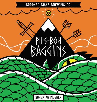 CROOKED CRAB PILS BOH BAGGINS 6PK