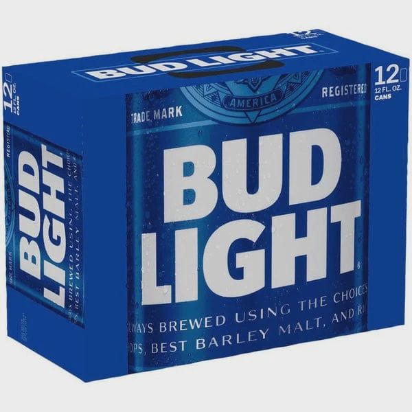 BUD LIGHT 12PK CANS