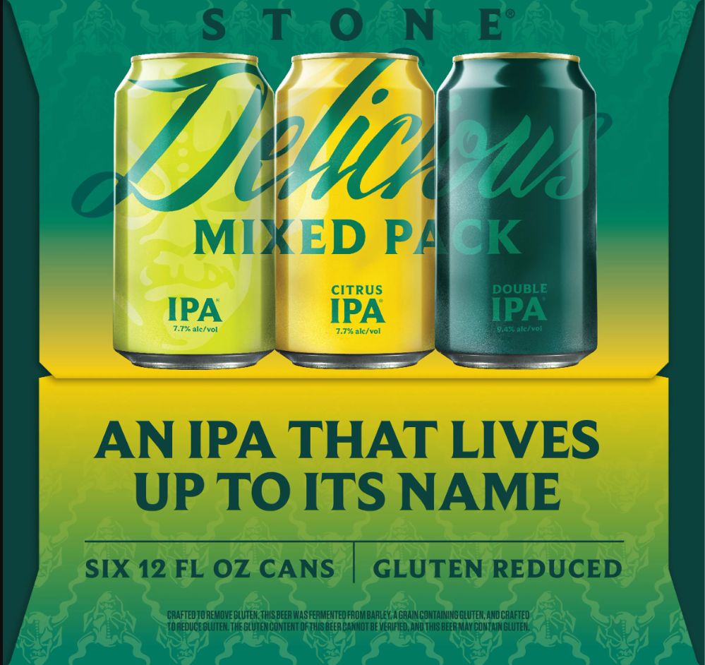 STONE DELICIOUS MIXED IPA 6PK