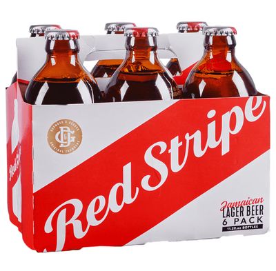 RED STRIPE 6PK BTLS