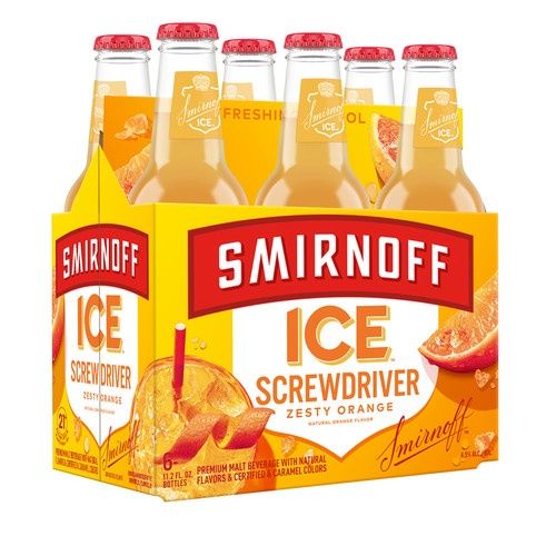 SMIRNOFF ICE SCREWDRIVER 6PK BTLS