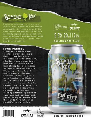 FIN CITY BIMINI KEY ALE 6PK